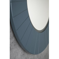 Sapho LUMIRO STRIP okrúhle zrkadlo s LED osvetlením v ráme ø 75cm, siena LR750-4242S