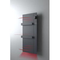 Sapho ONSEN EVO elektrické vykurovacie teleso 400x900mm, 1000 W, antracit ONS10011