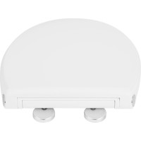 Sapho PHARO WC sedátko s LED podsvietením, Soft Close, Easy Take, biela WX1315