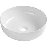 Sapho RONDEA keramické umývadlo na dosku Ø 41cm, biela AR445