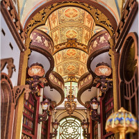 RoboTime 3D skladačka Zarážka na knihy Miniatúra domčeka Knižnica divov