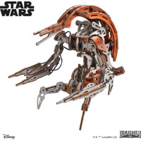 Ugears 3D drevená mechanická skladačka Star Wars Droideka