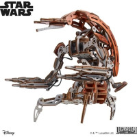 Ugears 3D drevená mechanická skladačka Star Wars Droideka