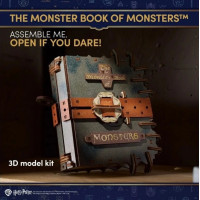 Ugears 3D drevená mechanická skladačka Harry Potter Monster Book of Monsters