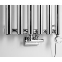 Sapho PILON vykurovacie teleso 418x1800mm, so šiestimi háčikmi pre uterák, chróm IZ130T