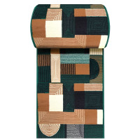 Behúň ALPHA Abstract - zelený