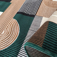 Behúň ALPHA Abstract - zelený