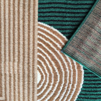 Behúň ALPHA Abstract - zelený