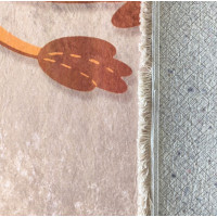 Detský kusový koberec HONOR New - Lev - šedý