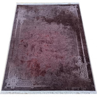 Kusový koberec HONOR New - Edge - tmavo červený