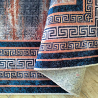 Kusový koberec HONOR New - Greece - tmavomodrý/červený