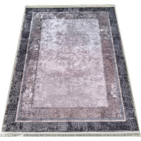 Kusový koberec HONOR New - Frame - sivý