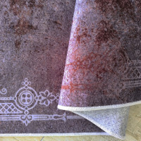 Kusový koberec HONOR New - Edge - tmavo červený