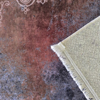 Kusový koberec HONOR New - Edge - tmavo šedý / hnedý