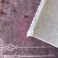 Kusový koberec HONOR New - Edge - tmavo červený