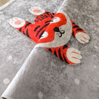 Detský kusový koberec HONOR New - Tiger - šedý