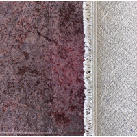 Kusový koberec HONOR New - Edge - tmavo červený