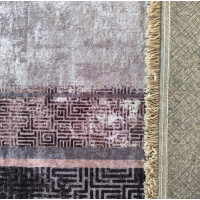 Kusový koberec HONOR New - Frame - sivý