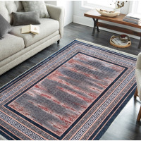 Kusový koberec HONOR New - Greece - tmavomodrý/červený