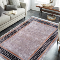 Kusový koberec HONOR New - Greek - hnědý