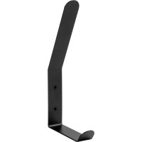 Súprava kovových háčikov FLORO 5 ks - čierna