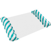 Nafukovací plážový matrac hojdacia sieť vodné ležadlo kreslo bazén modrá