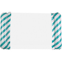 Nafukovací plážový matrac hojdacia sieť vodné ležadlo kreslo bazén modrá