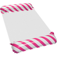 Nafukovací plážový matrac - bazénové kreslo - ružové