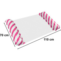 Nafukovací plážový matrac - bazénové kreslo - ružové