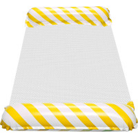 Nafukovací plážový matrac - bazénové kreslo - žlté