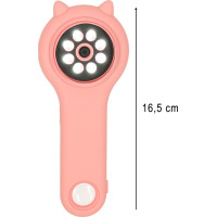 Optický mikroskop/digitálna lupa 500x 2Mpx - ružová