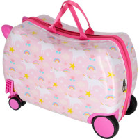 Detský cestovný kufor na kolieskach - Jednorožec