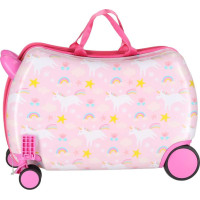 Detský cestovný kufor na kolieskach - Jednorožec
