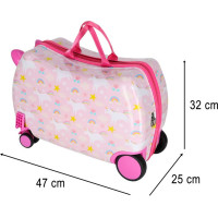 Detský cestovný kufor na kolieskach - Jednorožec