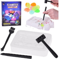 JOKOMISIADA Archeologická sada: Hľadanie svietiacich (fluorescenčných) kameňov