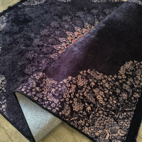 Kusový koberec HONOR New - Mandala - tmavomodrý/fialový