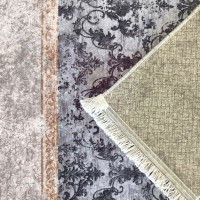 Kusový koberec HONOR New - Baroque - tmavo šedý/sivý