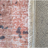 Kusový koberec HONOR New - Mist - červený/sivý