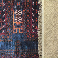 Kusový koberec HONOR New - Ethnic - tmavomodrý/červený