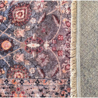 Kusový koberec HONOR New - Fragments - hnědý/šedý