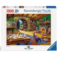 RAVENSBURGER Puzzle Útulná kúzelnícka chalúpka 1000 dielikov