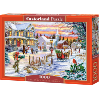 CASTORLAND Puzzle Vianočný strom sa blíži 1000 dielikov