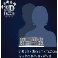 RAVENSBURGER Svietiace 3D puzzle Iconics: Koloseum (Nočná edícia) 216 dielikov