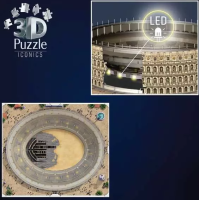 RAVENSBURGER Svietiace 3D puzzle Iconics: Koloseum (Nočná edícia) 216 dielikov
