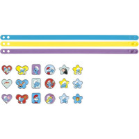 MOXY Výroba náramkov Šmolkovia