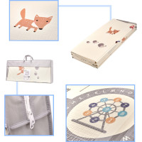 Obojstranná penová podložka 180 x 200 cm - Ulica/les