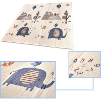 Obojstranná penová podložka 180 x 200 cm - Ulica/les