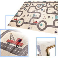 Obojstranná penová podložka 180 x 200 cm - Ulica/les