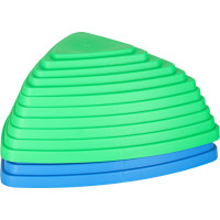 Senzorický Montessori chodník Riečne kamene pre tréning rovnováhy 11 prvkov - farebná