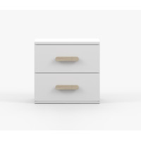 Nočný stolík SMYK - biely (viac variant)
